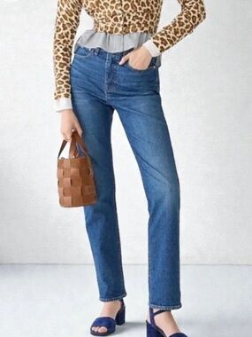 J Crew Full Length Classic Straight Jeans